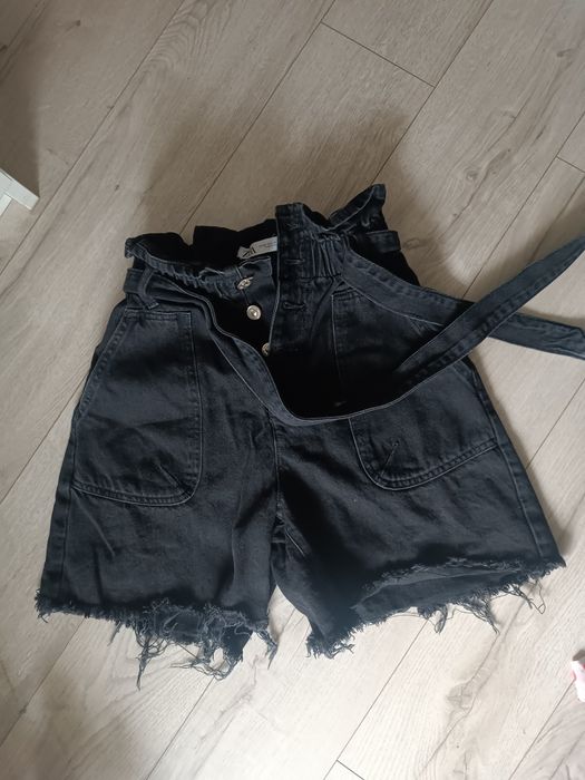 Szorty Zara czarne 36