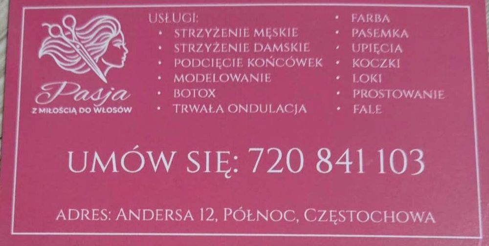 Usługi Fryzjerskie