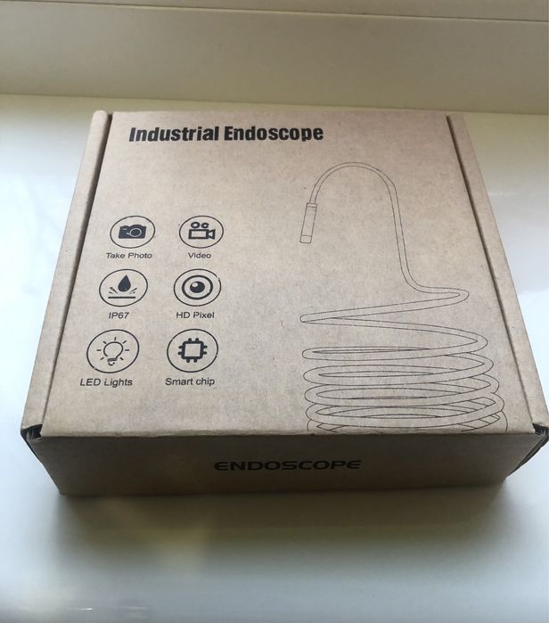 Эндоскоп 2 камеры переходники