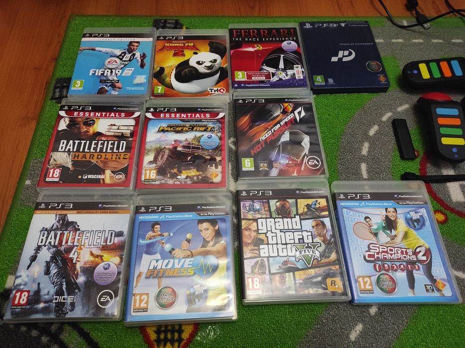 PS3 desbloqueada + Simulador de condução