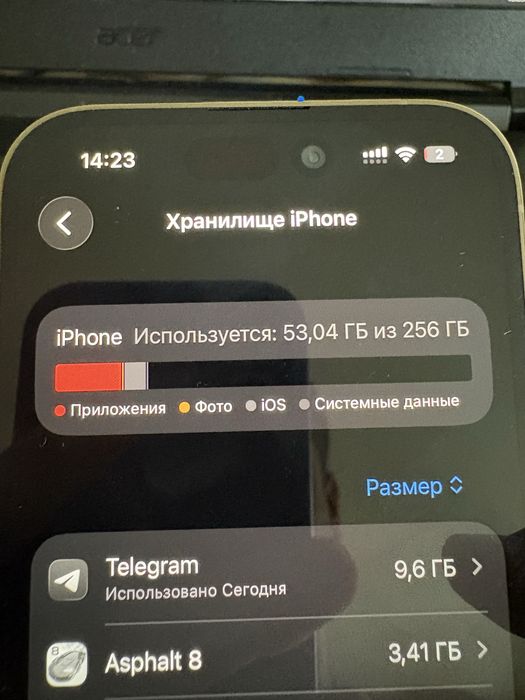 iPhone 14 Pro 256 ГБ, Neverlock esim