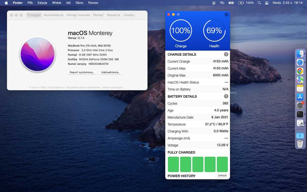 MacBook Pro mid 2010 - 13 cali
