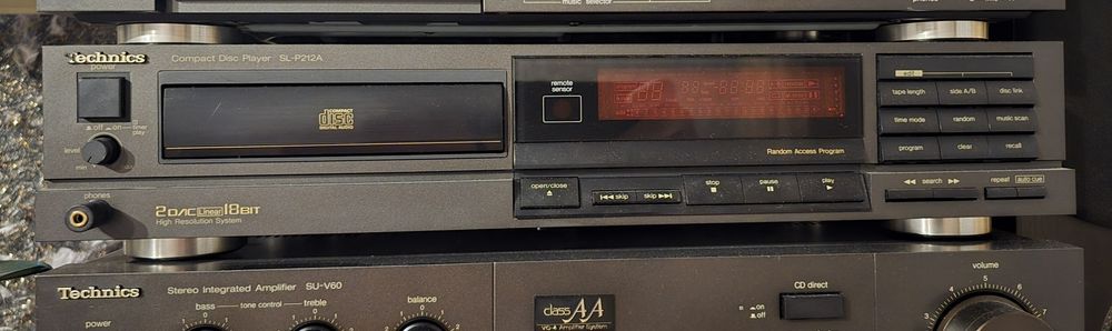 Technics Rs-B605, SL-P212A, SU-V60