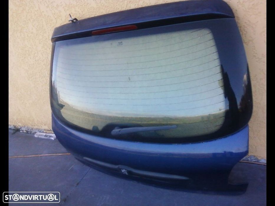 Porta tampa da mala peugeot 206 em azul