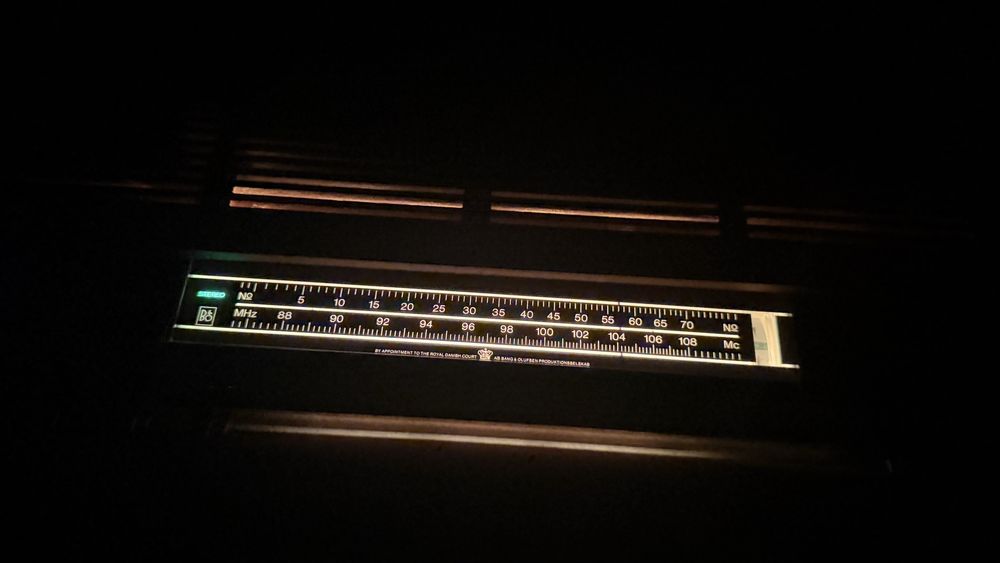 Zestaw vintage B&O  BANG  OLUFSEN  beomaster 1000 +  b&o beovox 1200