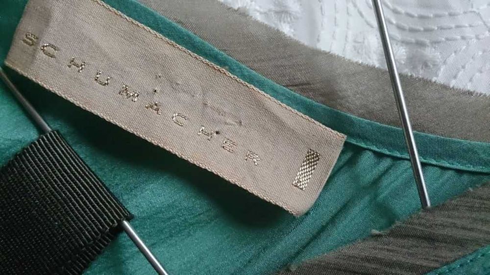 Elegancka sukienka jedwabna firmy Schumacher marka premium rozmiar 36