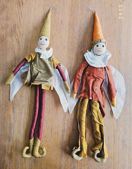 Boneco de pano elfo decorativo