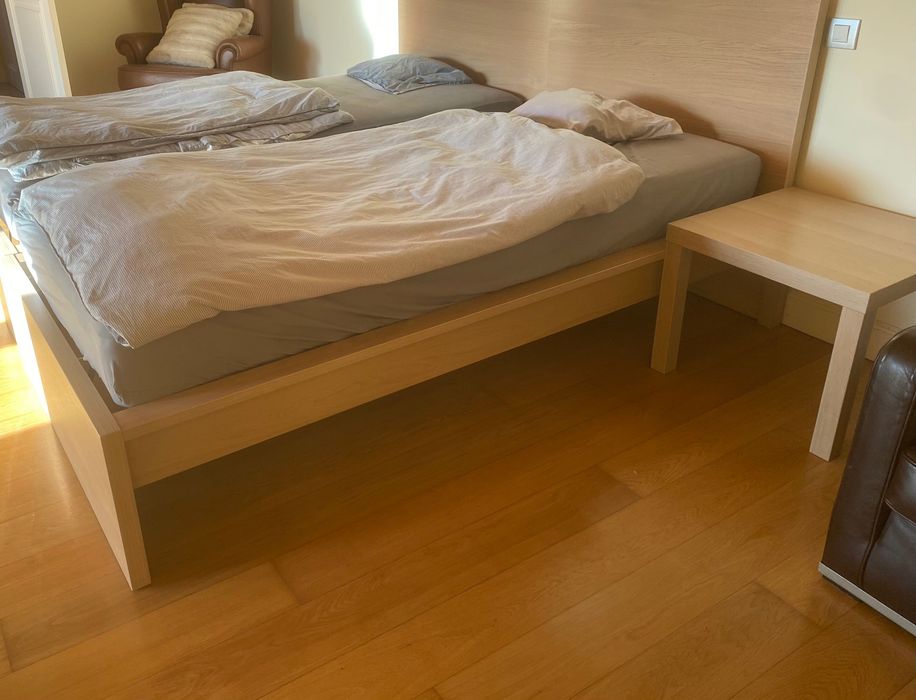 Cama com colchão IKEA malm