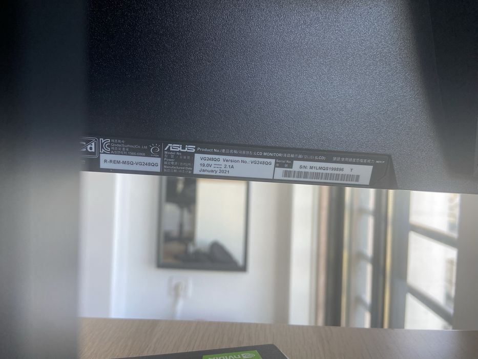 monitor asus vg248qg 165hz