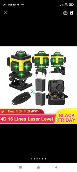 Lazer de bater verde