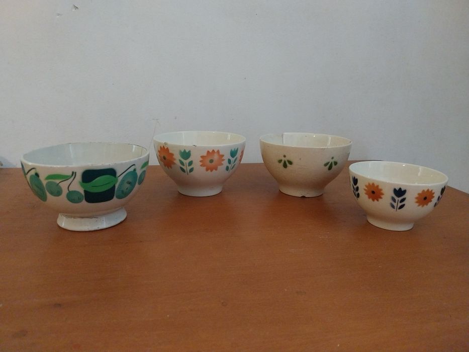 Lote de malgas antigas.