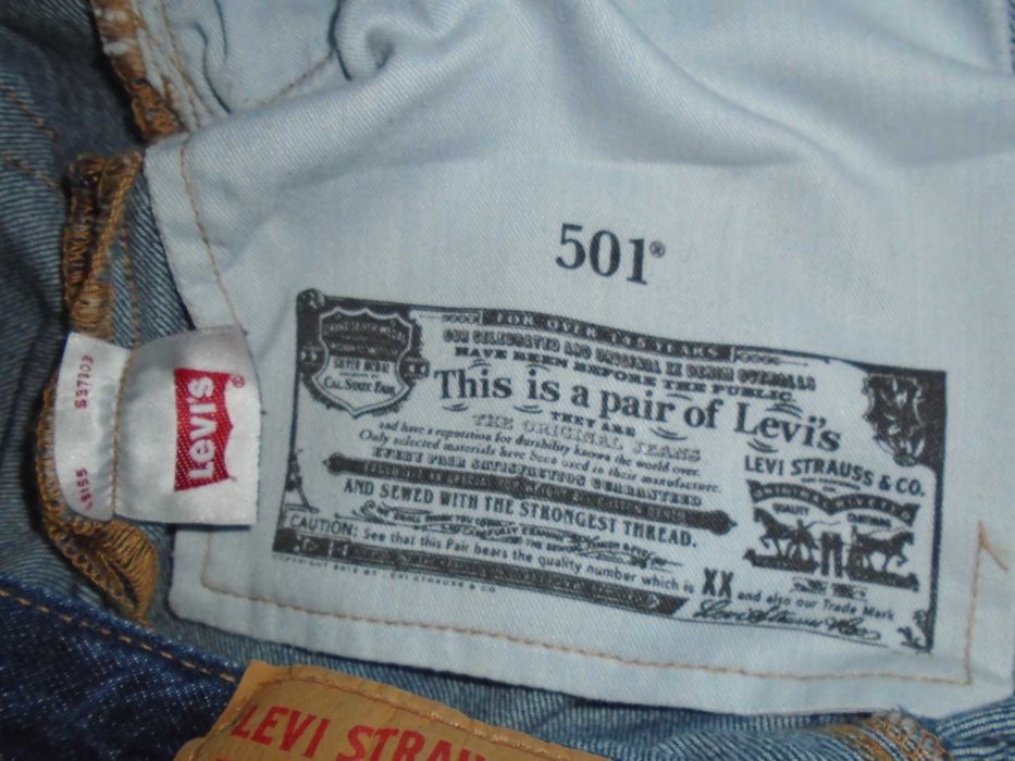 Джинсы Levis 501 USA W32 L34
