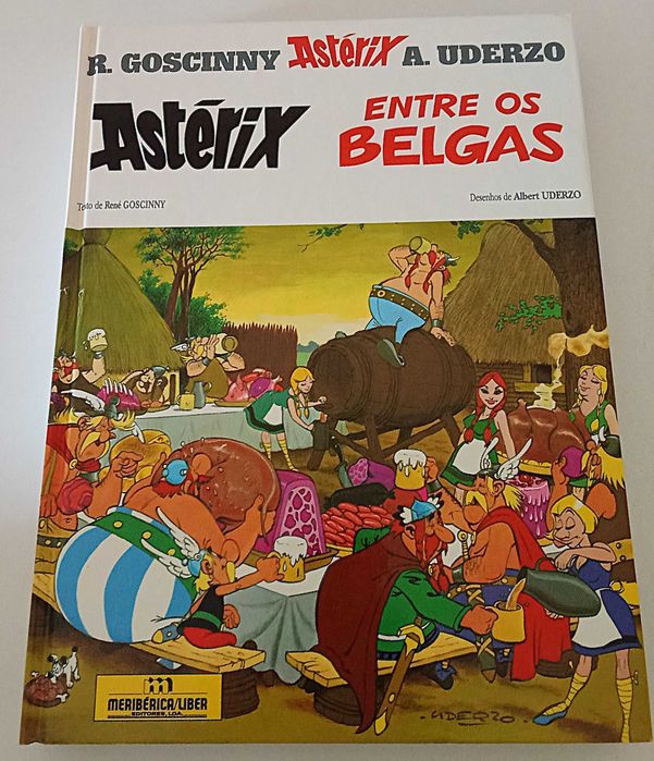 Astérix Entre os Belgas, de Goscinny e Uderzo  PORTES GRÁTIS*