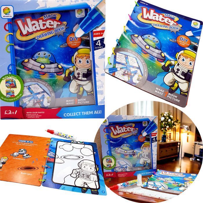 Książka Do Kolorowania Kosmos Do Nauki Malowania