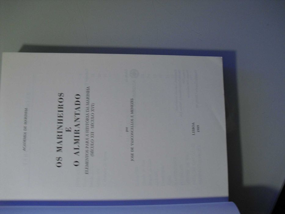 Menezes (José de Vasconcelos); Elements for the History of the Navy64585330188545122