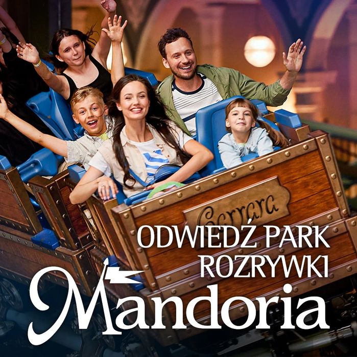 Mandoria 2 bilety doi parku rozrywki w Łodzi