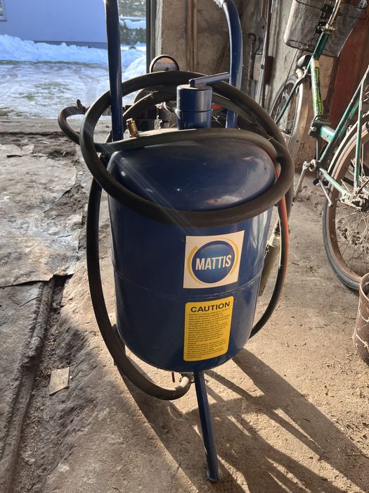 Piaskarka prawie nowa