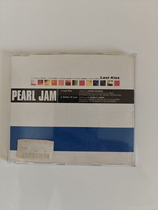 CD Pearl Jam Last Kiss singiel Oryginał