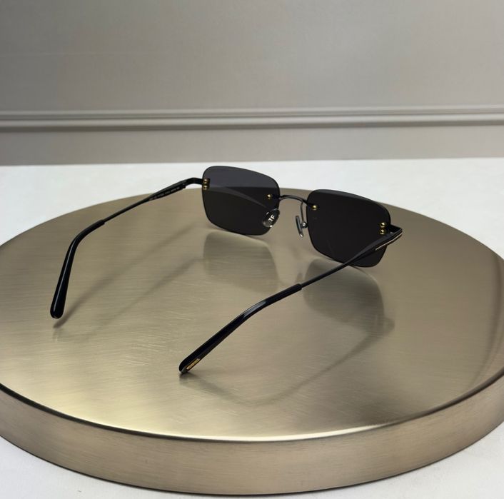 Сонцезахисні окуляри Tom Ford FT1354 чорні безоправні прямокутні унісекс оригінал