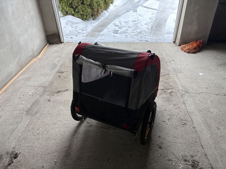 Wózek rowerowy dla psa Klarfit Husky