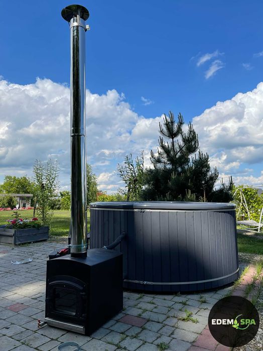 Купіль. Гідромасажна ванна. Джакузі на дровах для дачі від виробника