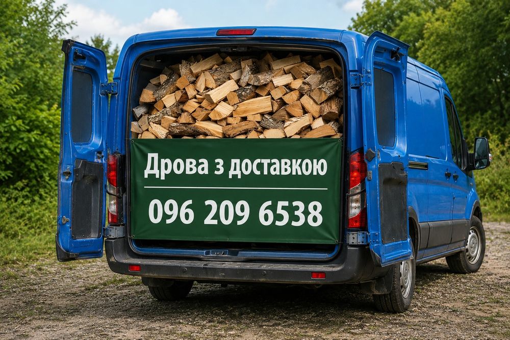 Дрова з доставкою по Київу та області