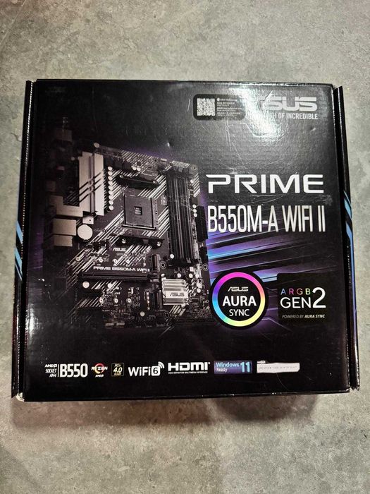 Asus Prime B550M-A WIFI II AM4 WiFi 6 PCIe 4.0