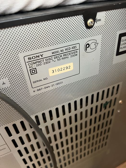 Музыкальный центр SONY HCD-XB5