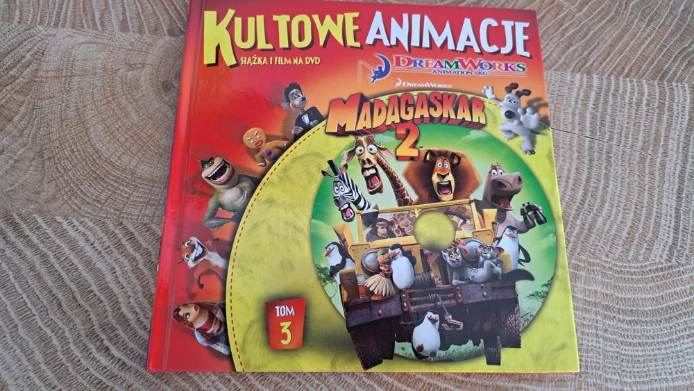 Madagaskar 2 film i książeczka