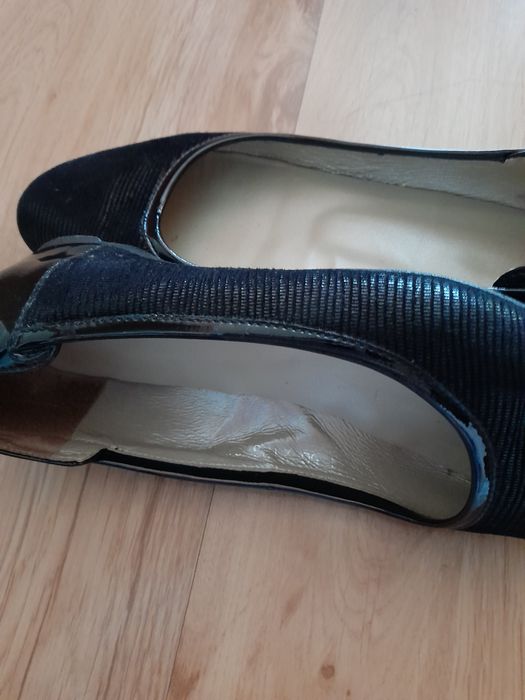 Buty damskie czarne ( baleriny )