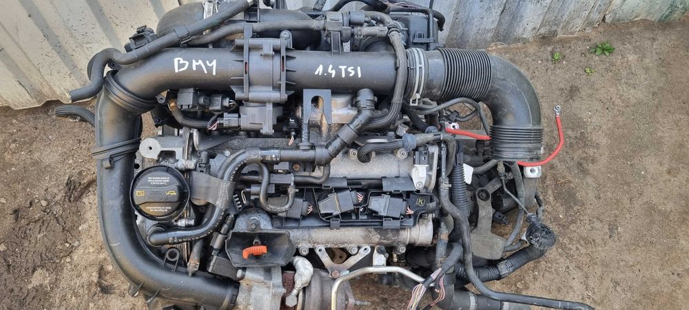 Golf V GT Silnik 1.4 TSI  BMY miska alternator kompresor pompa oleju