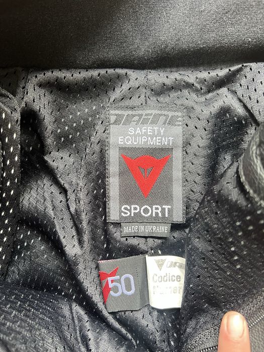 Шкіряні мотоштани штани Dainese M L 50