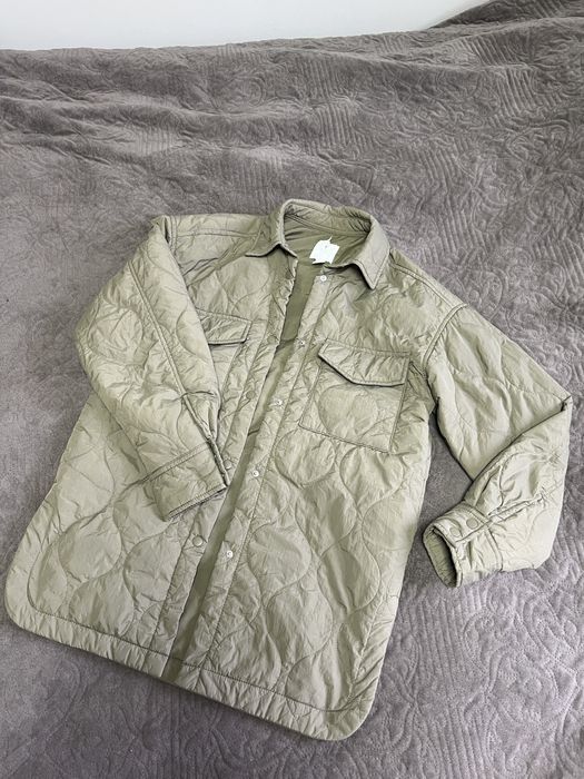 Легка стьобана куртка-сорочка H&M ,  розмір xs