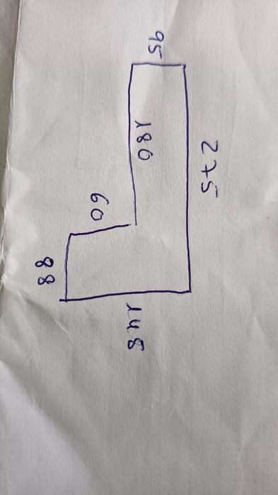 Sofa de 3 lugares e chaise longue