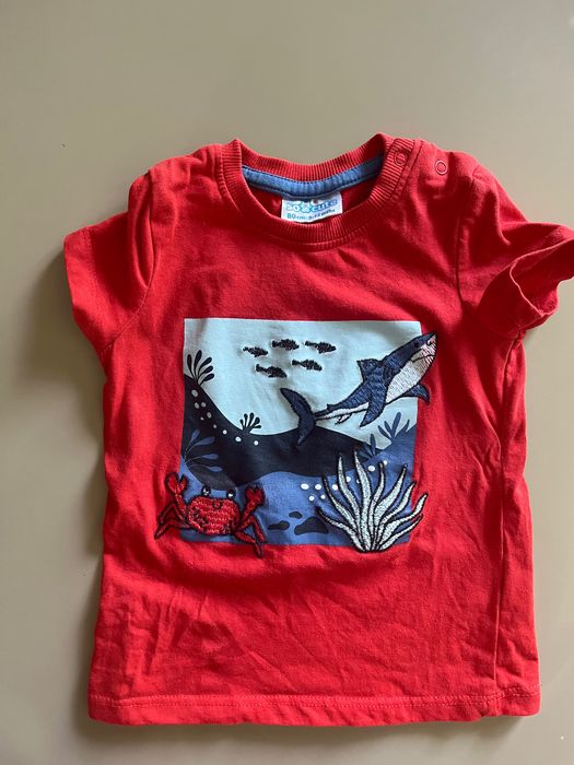Wakacyjny t-shirt niemowlęcy So Cute 80