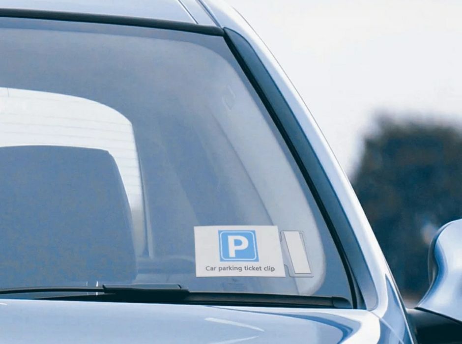 Suporte para talão de estacionamento