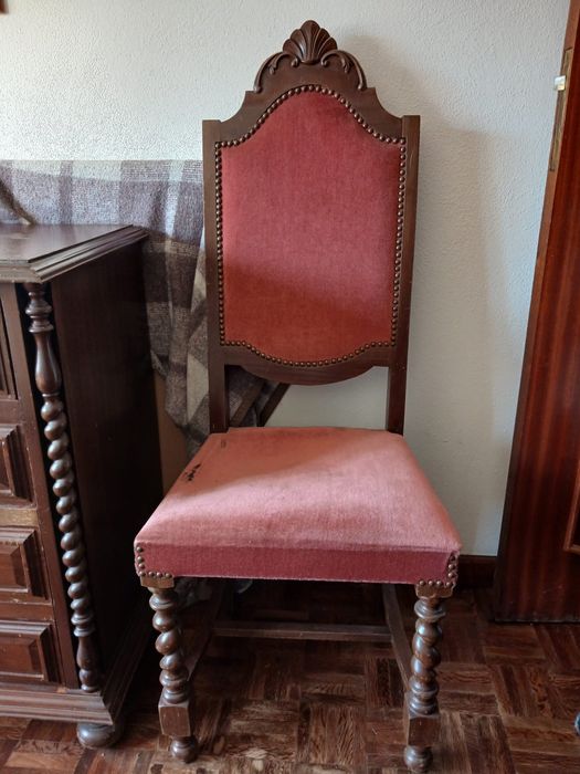 Mobília de quarto completa em carvalho – vintage/clássica