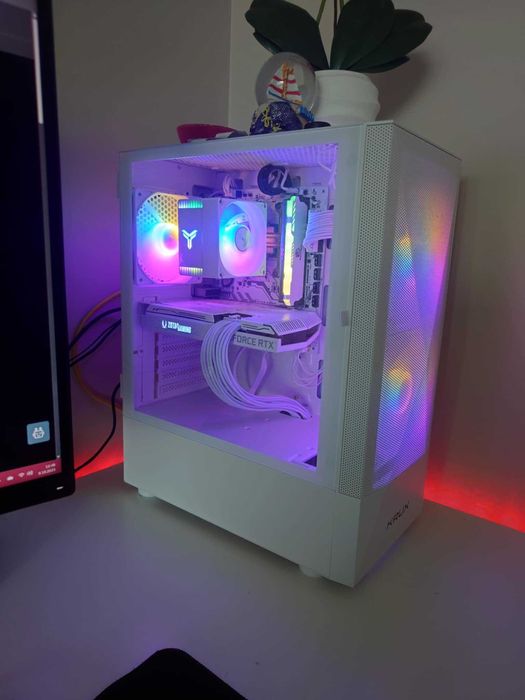 Biały Wydajny Komputer |WiFi6 | RTX 3070| RYZEN 7 | 32GB | +Monitor 4k