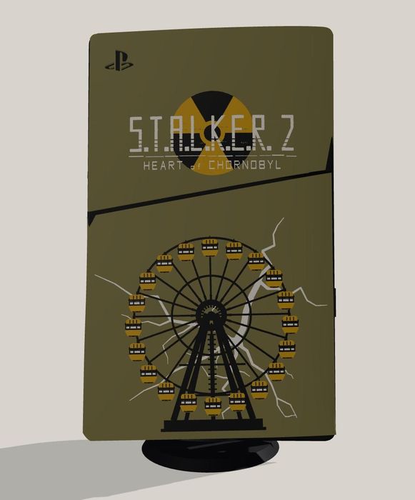 боковые панели на PS5 в стиле Manchester United,Манчестер Юнайтед,S.T.A.L.K.E.R