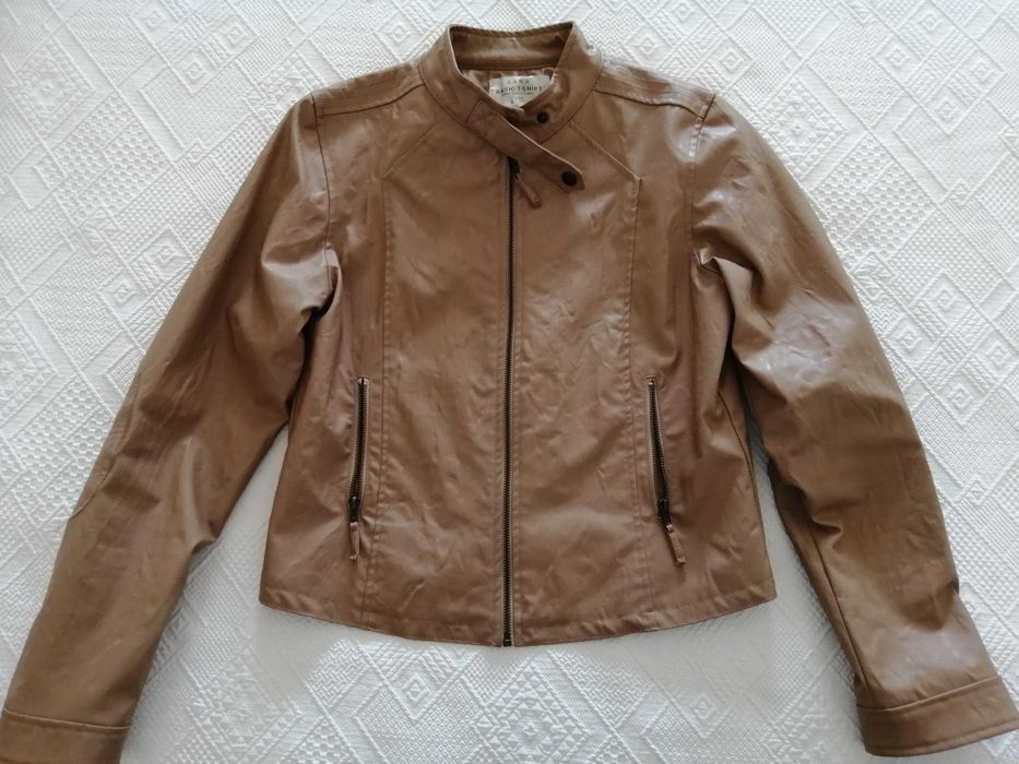 Blusão castanho Zara