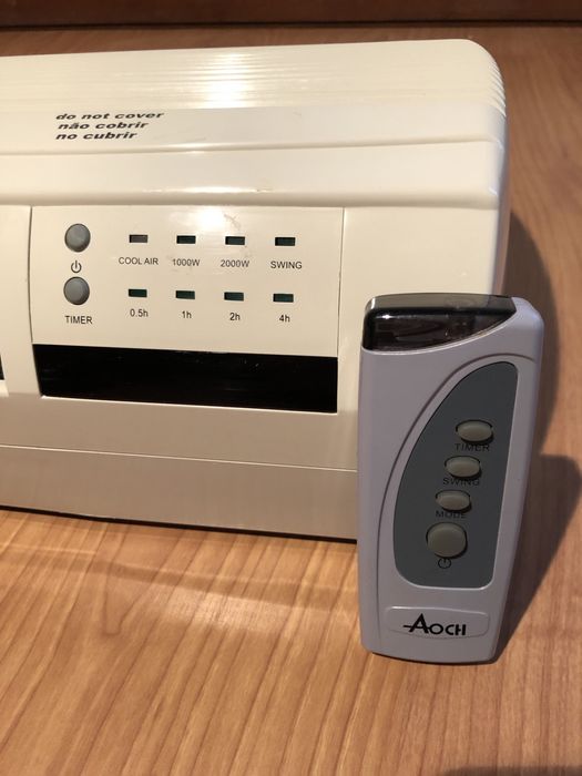 Ar condicionado com comando