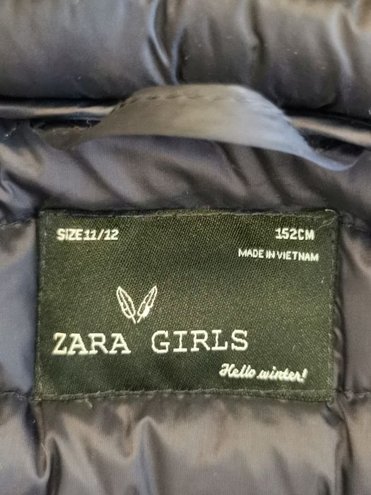 Kurtka puchowa zara 152