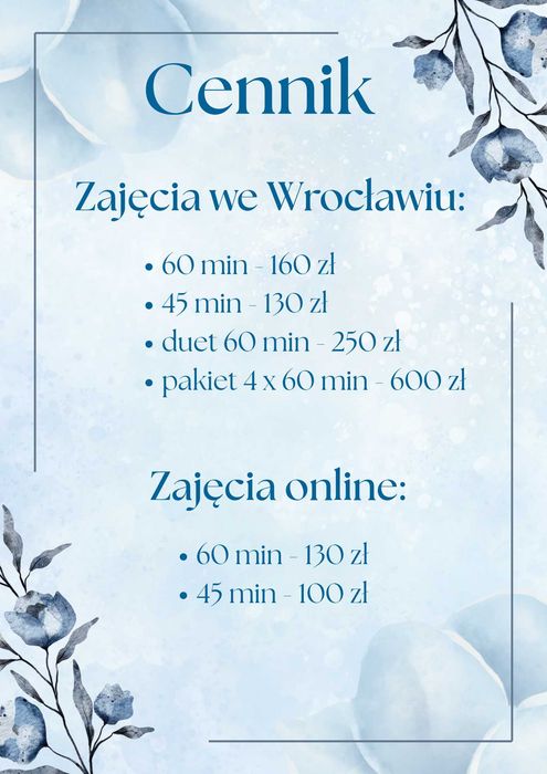 Lekcje śpiewu i emisji głosu