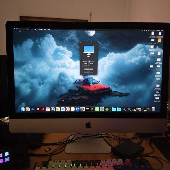 iMac 27" i7 2020 72Gb Memoria