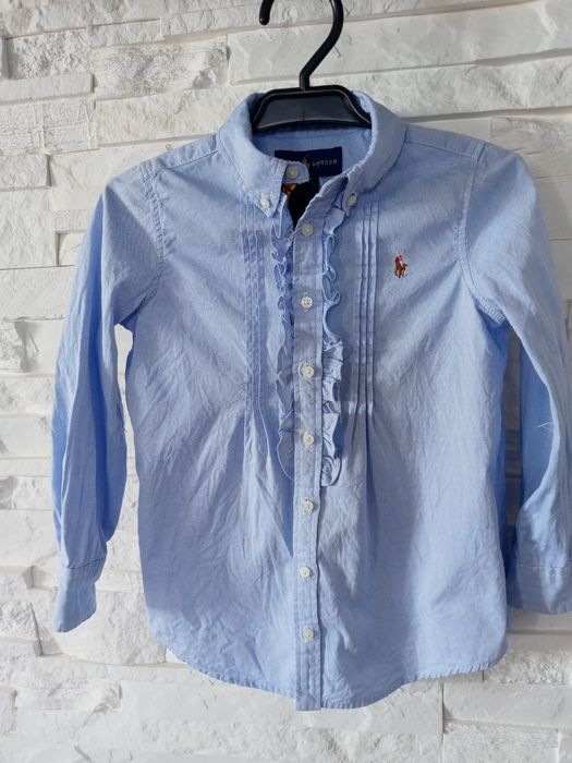Koszula bluzka dziewczynka Ralph Lauren 4t rozm 104/110