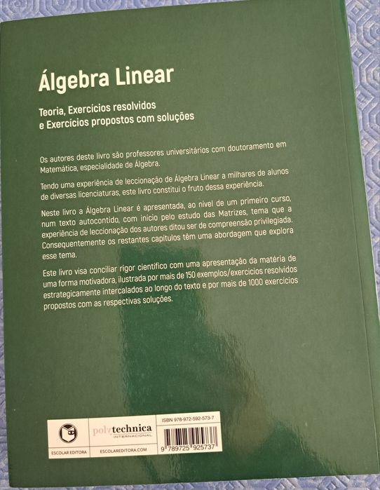 Livro Álgebra linear 6ª edição