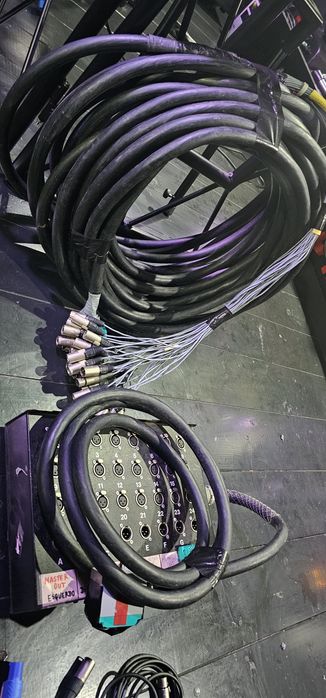 Cabo Multivias Stagebox 24/8 com 30mt
