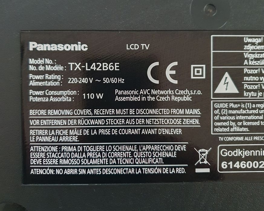 Telewizor PANASONIC 42cali