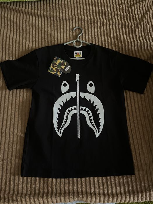 футболка bape shark бейп шарк
