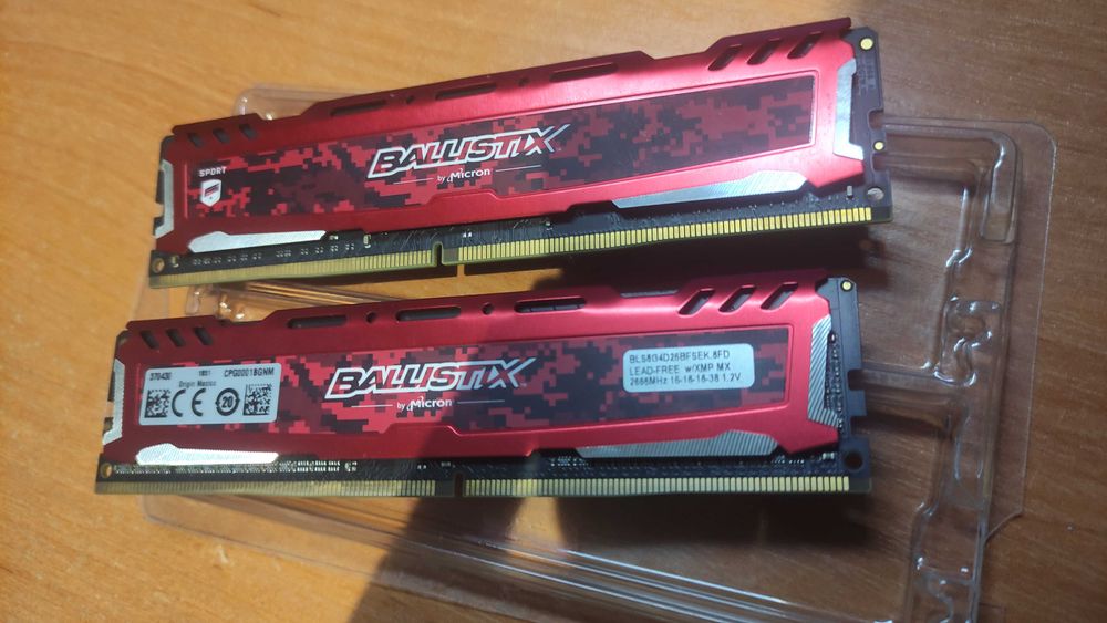 Оперативная память DDR-4 2666MHz 16gb (8х2)